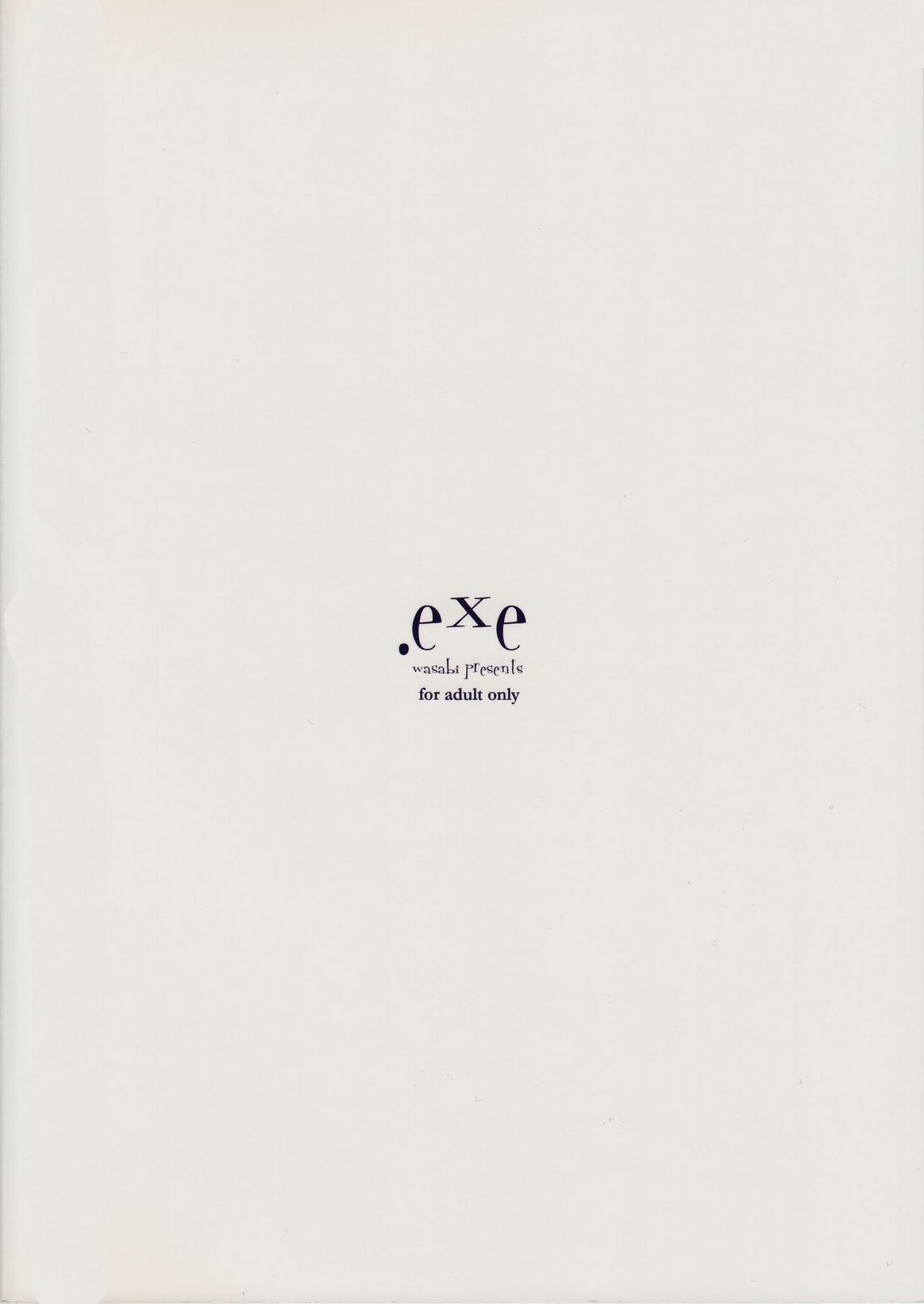 (COMIC1☆7) [WASABI (畳)] .exe