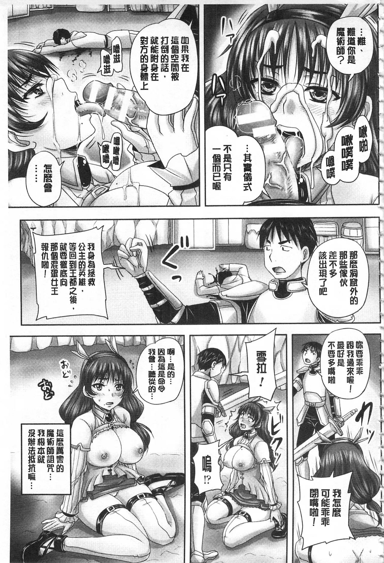 [野晒惺] 姫家畜量産計画! 情け無用のボテ腹孕ませ [中国翻訳]