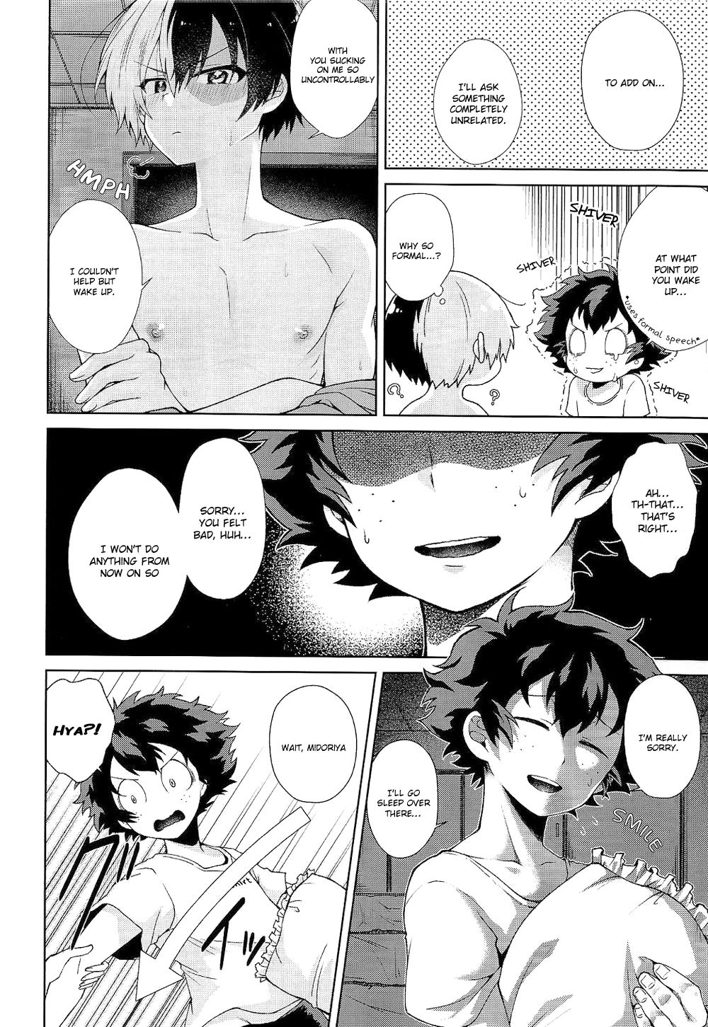 (どうやら出番のようだ!4) [さかなくさい (坂名はまち)] 夜は短し恋せよ少年 (僕のヒーローアカデミア) [英訳]
