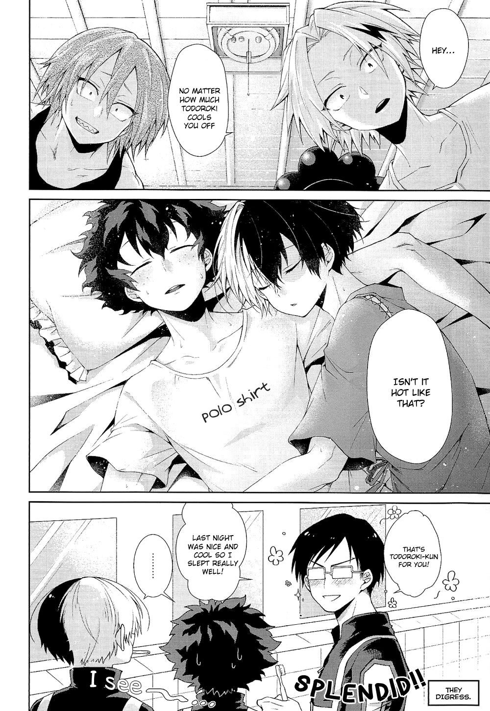 (どうやら出番のようだ!4) [さかなくさい (坂名はまち)] 夜は短し恋せよ少年 (僕のヒーローアカデミア) [英訳]
