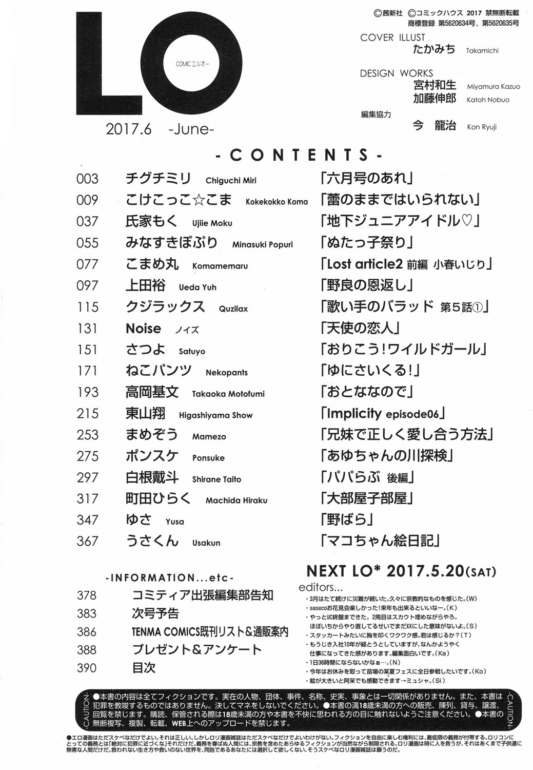 COMIC LO 2017年6月号 [DL版]