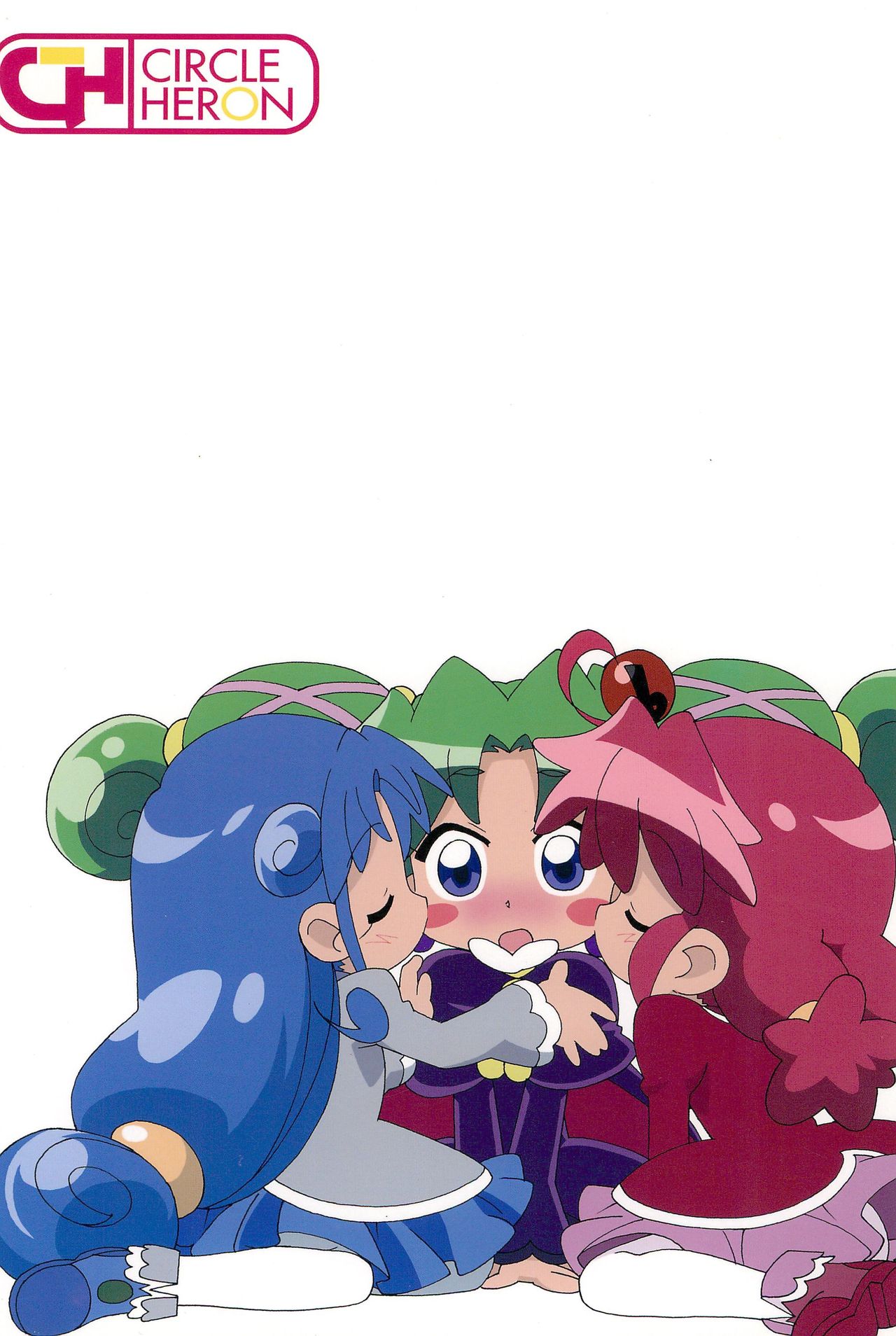 (プリンセス☆フェスタ5) [サークルヘロン (白真弓)] まげじゅんPOLESTAR (ふしぎ星の☆ふたご姫)