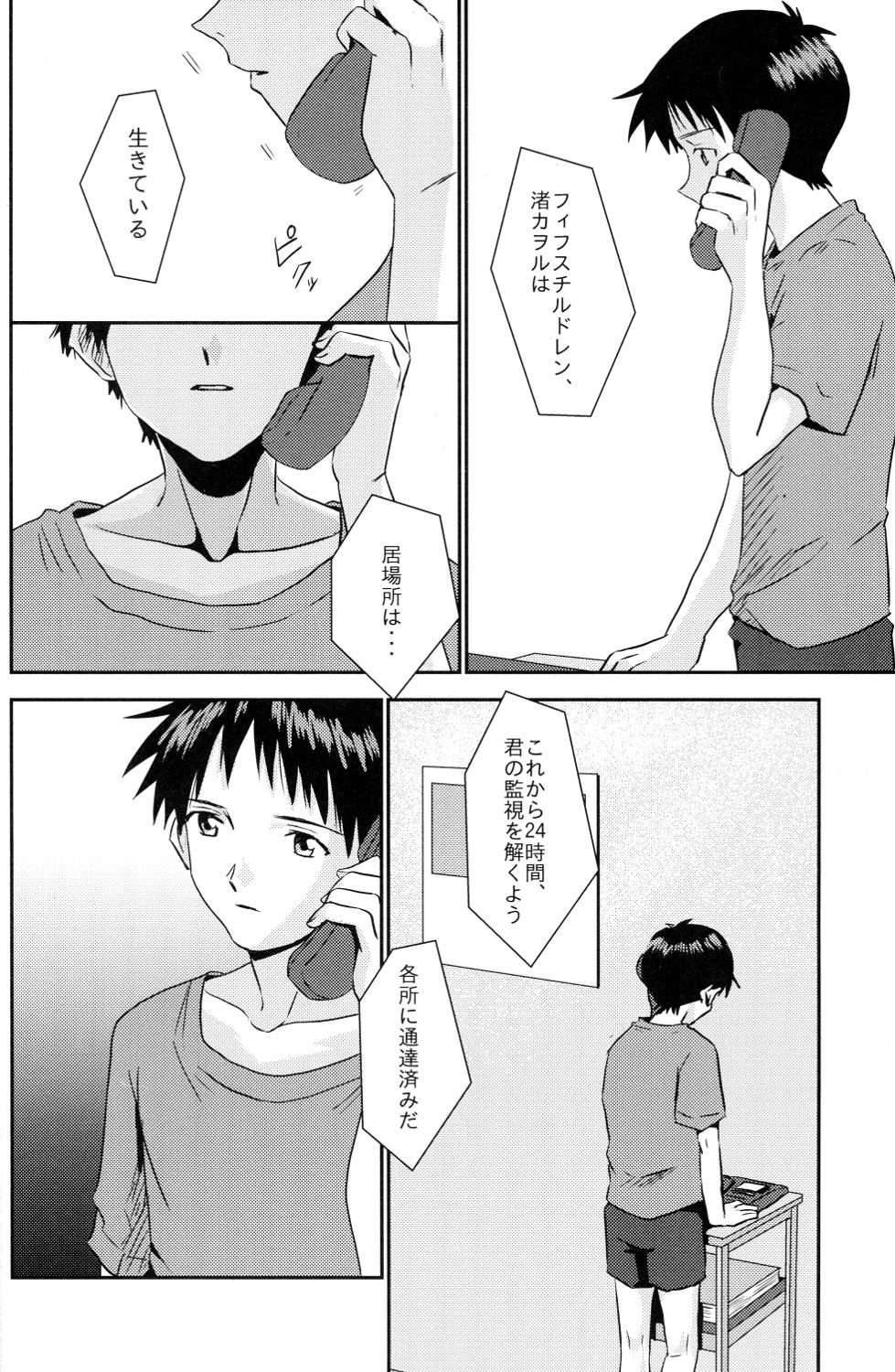 (君との連弾7) [甲型ちょこけーき (けおこ)] 冷たい赤を抱いて (新世紀エヴァンゲリオン)