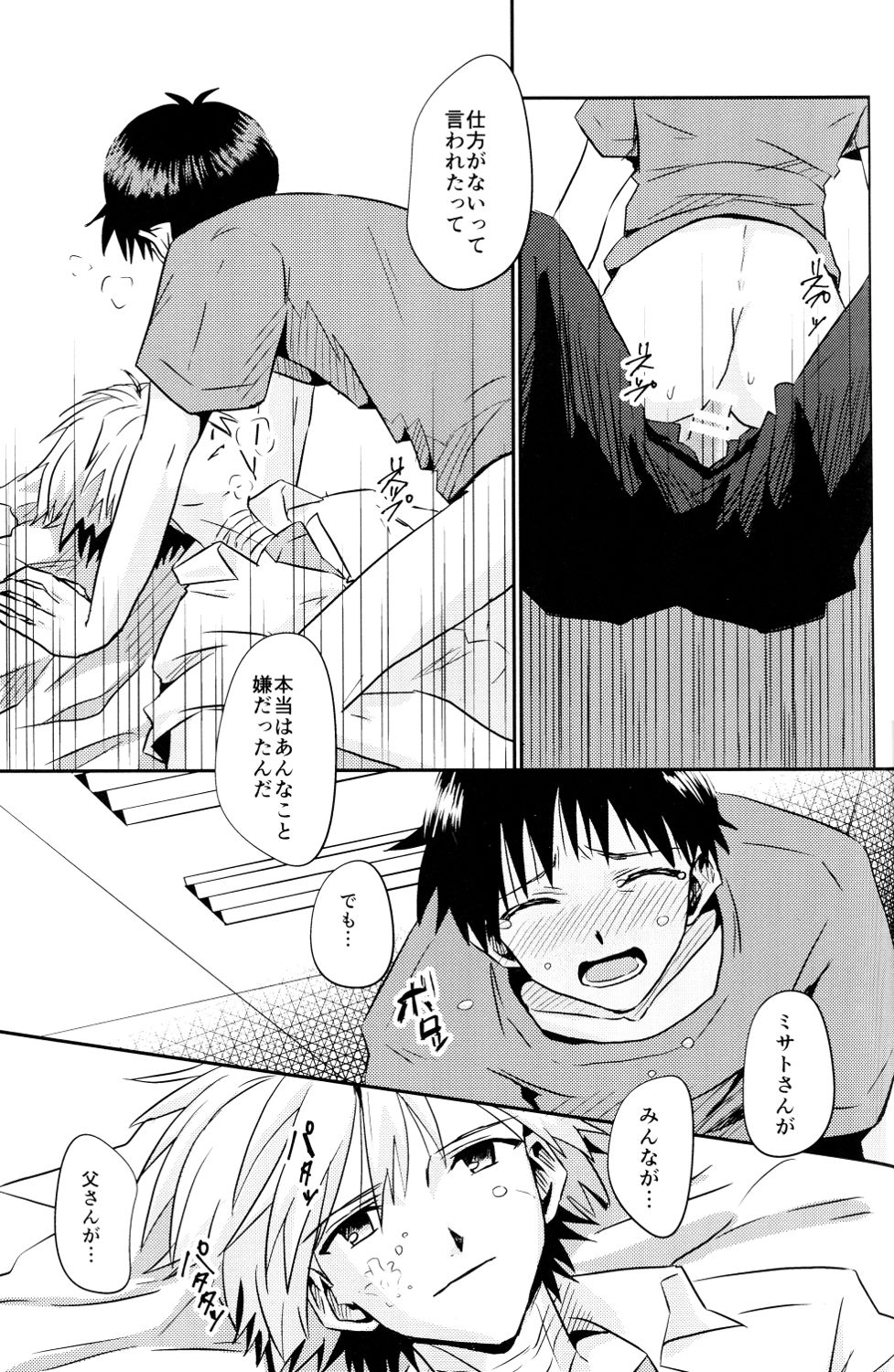 (君との連弾7) [甲型ちょこけーき (けおこ)] 冷たい赤を抱いて (新世紀エヴァンゲリオン)