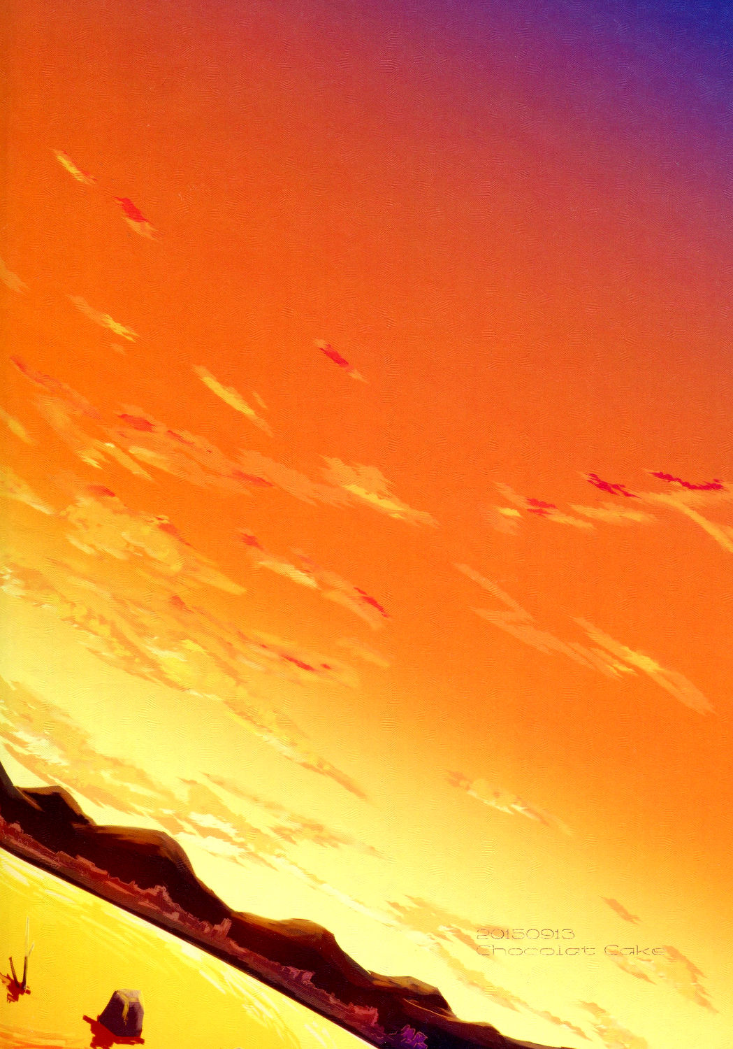 (君との連弾7) [甲型ちょこけーき (けおこ)] 冷たい赤を抱いて (新世紀エヴァンゲリオン)