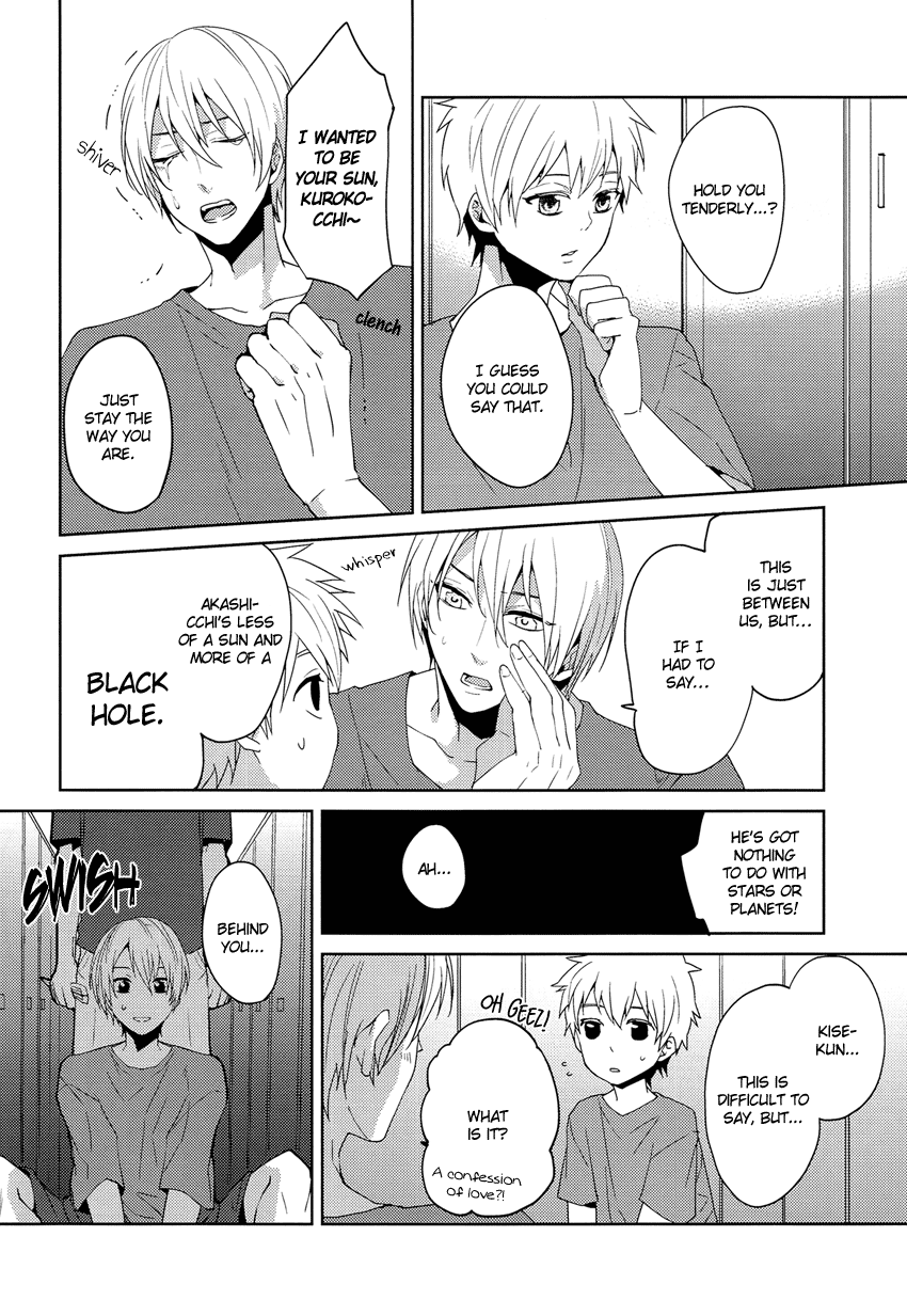 [Ciao! (かなん)] 強すぎる光はいつか身を (黒子のバスケ) [英訳]