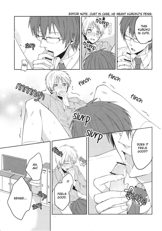 (SUPER22) [Ciao! (かなん)] 三時間目の保健室 (黒子のバスケ) [英訳]