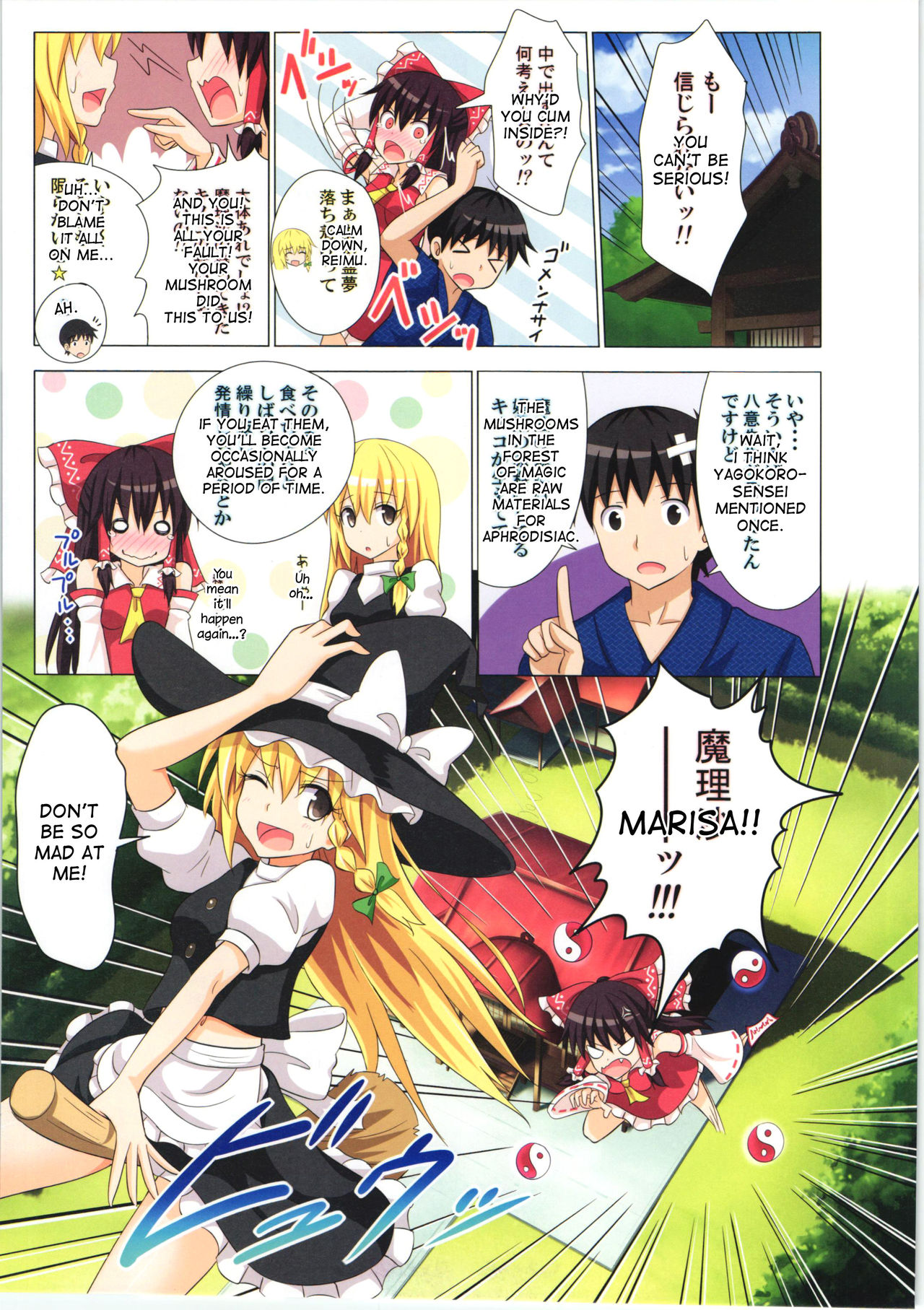 (C84) [かみか堂 (銀曜ハル)] 幻想郷楽園化計画 10 (東方Project) [英訳]