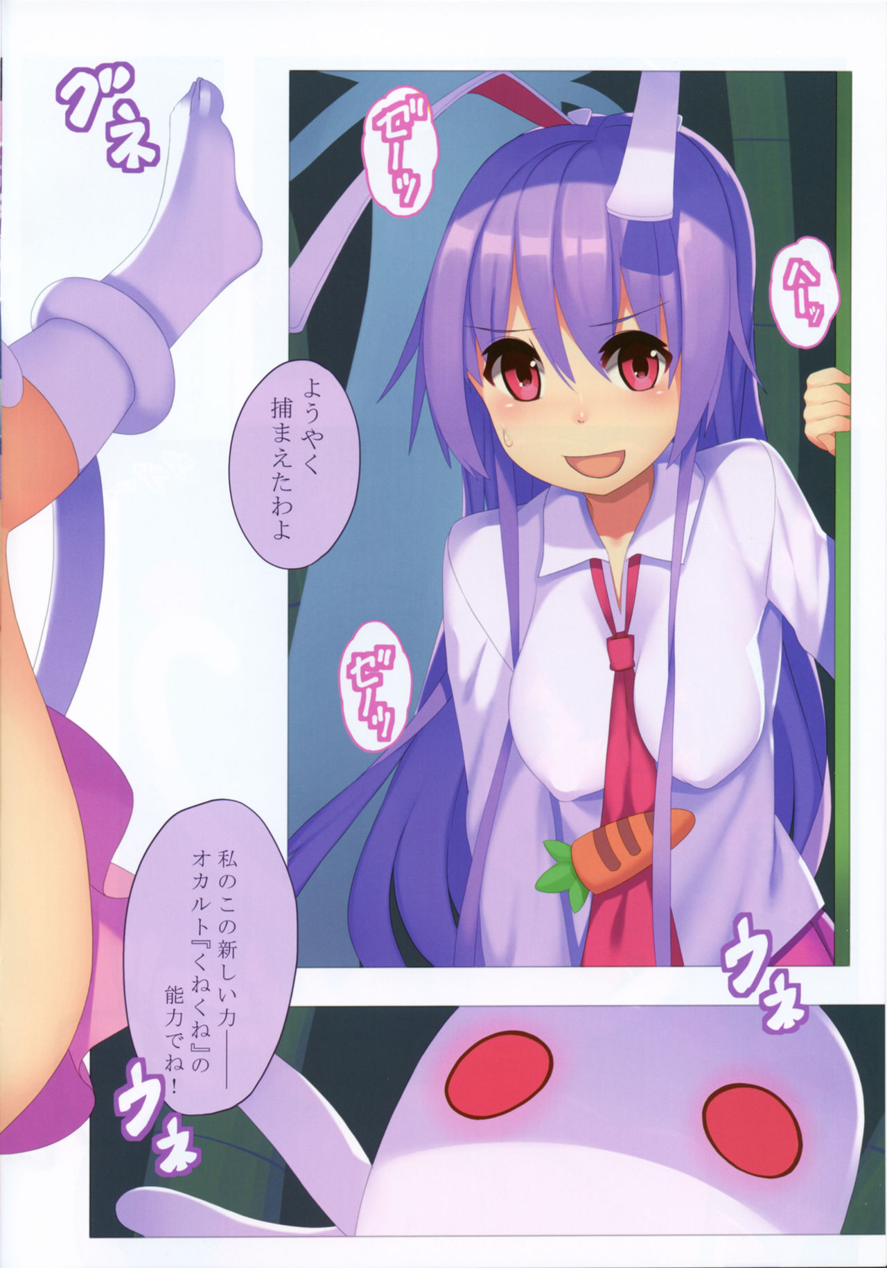 (C91) [柑橘庭園 (みかん)] 月の兎のオシオキ事情 (東方Project)