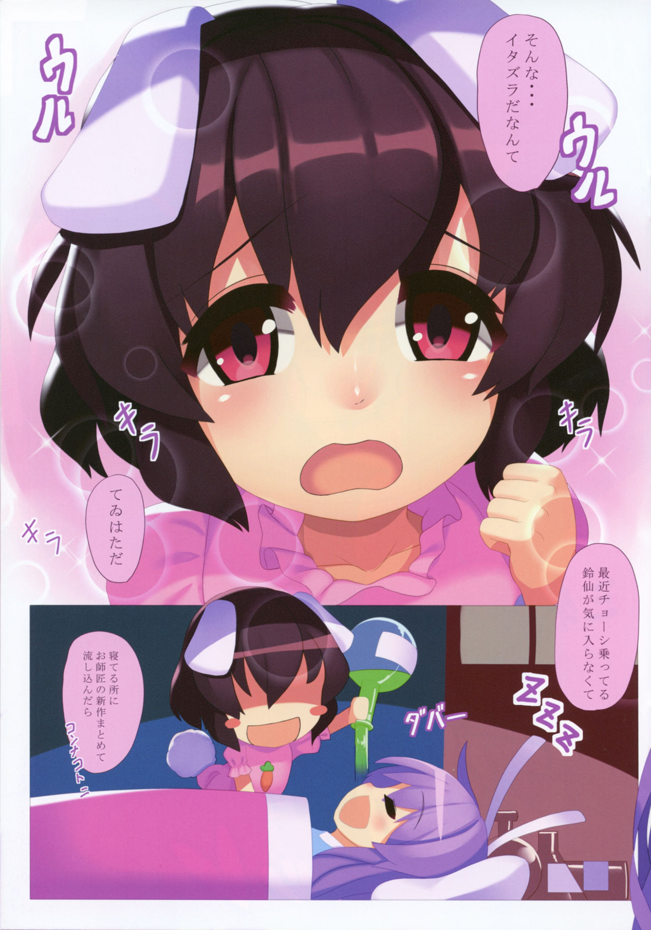 (C91) [柑橘庭園 (みかん)] 月の兎のオシオキ事情 (東方Project)