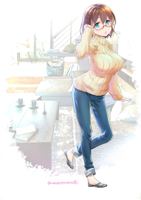 [生クリームびより (ななせめるち)] 週末のたわわ (月曜日のたわわ) [中国翻訳] [DL版]