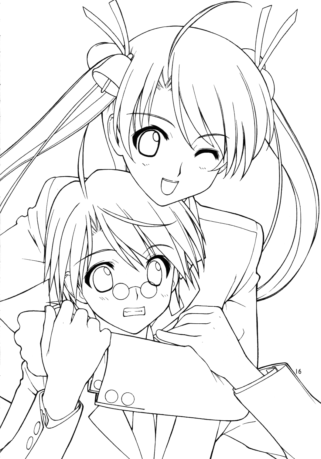 (C64) [うげ漫 (うげっぱ)] 極真! (魔法先生ネギま!) [英訳]