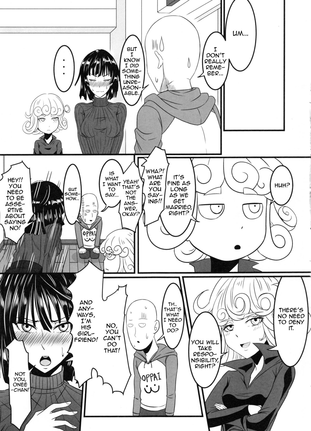 (C91) [宇宙☆ポルタ (Kawa)] でこぼこラブSister 2撃目! (ワンパンマン) [英訳]