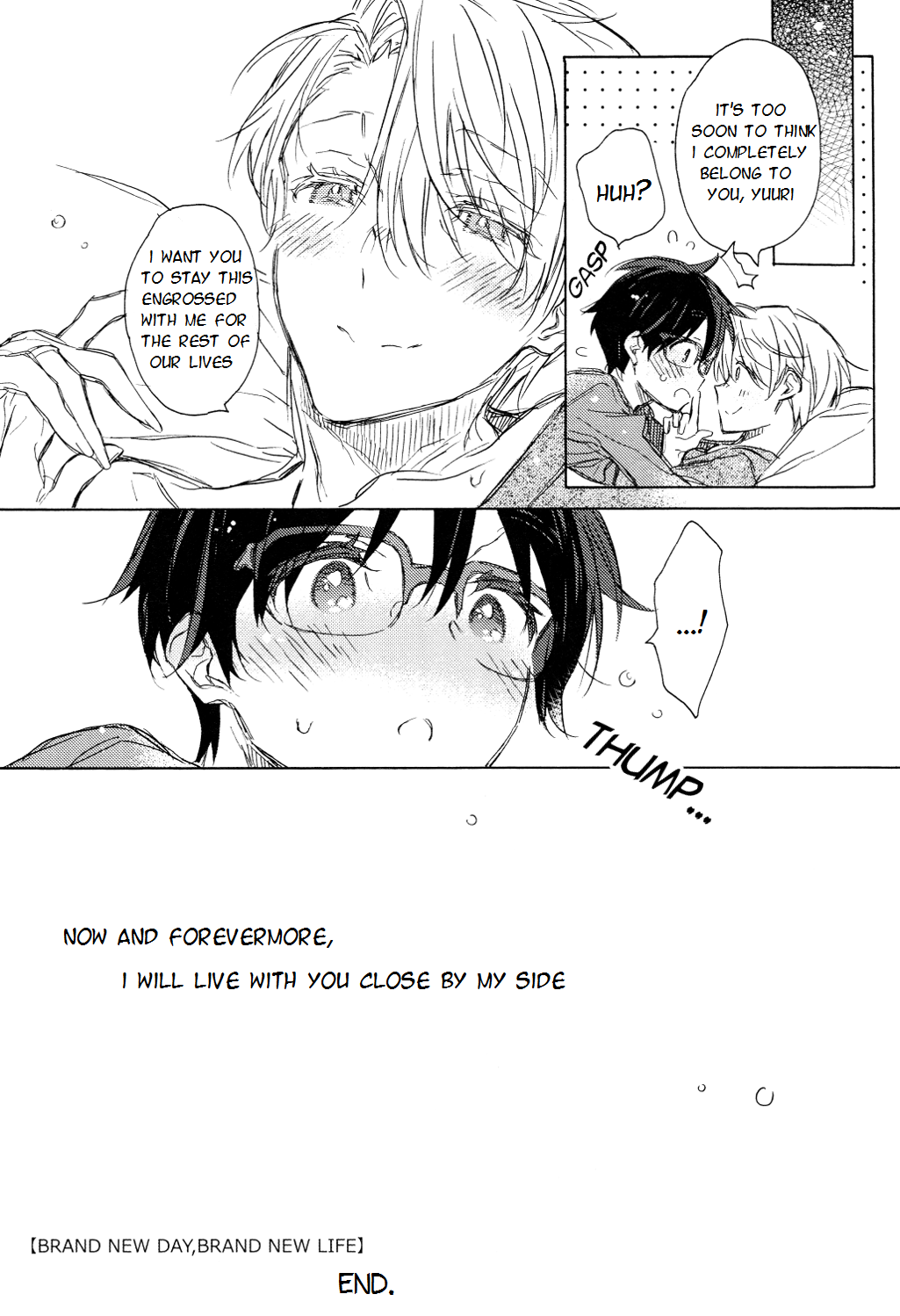 (サンクリ2017 Winter) [J.O.C★e.go!! (カスガソウイチ)] BRAND NEW DAY,BRAND NEW LIFE (ユーリ!!! on ICE) [英訳]