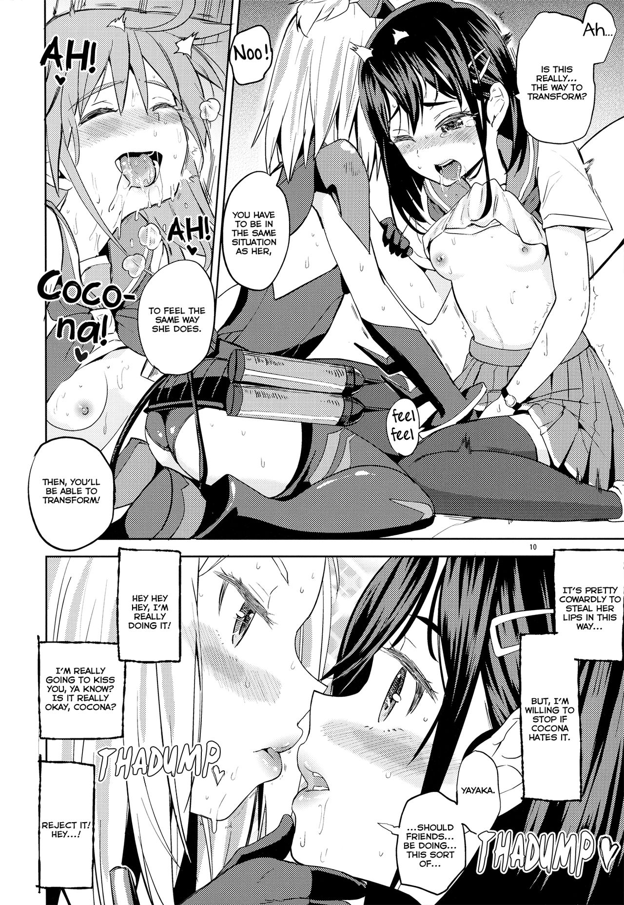 (C91) [ネダオレ (あやね)] それだから私は変身できない (フリップフラッパーズ) [英訳]