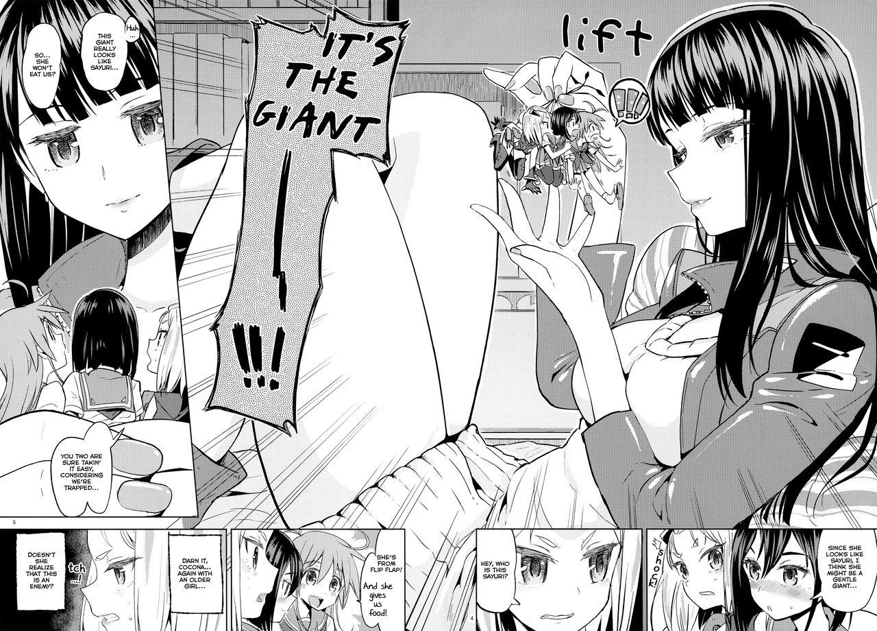 (C91) [ネダオレ (あやね)] それだから私は変身できない (フリップフラッパーズ) [英訳]