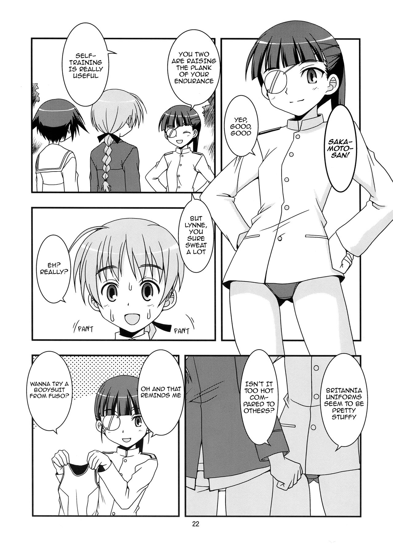 [サークルくれじっと (ベンジャミン, あきかん, 無一文)] 魔女日和 (ストライクウィッチーズ) [英訳]