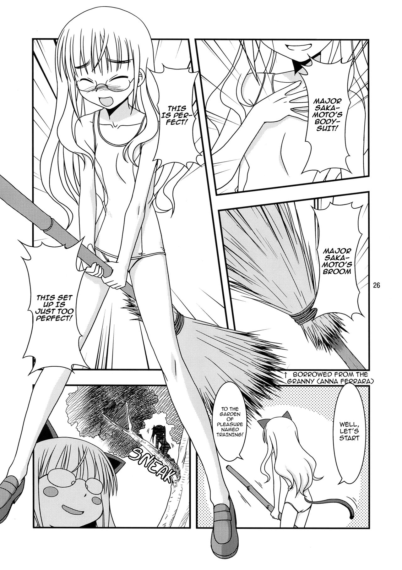 [サークルくれじっと (ベンジャミン, あきかん, 無一文)] 魔女日和 (ストライクウィッチーズ) [英訳]