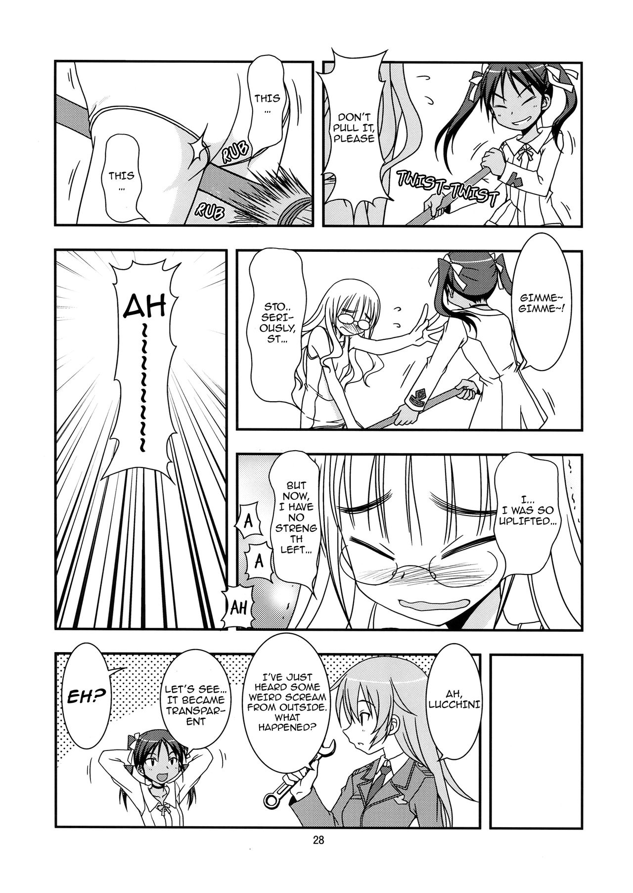 [サークルくれじっと (ベンジャミン, あきかん, 無一文)] 魔女日和 (ストライクウィッチーズ) [英訳]
