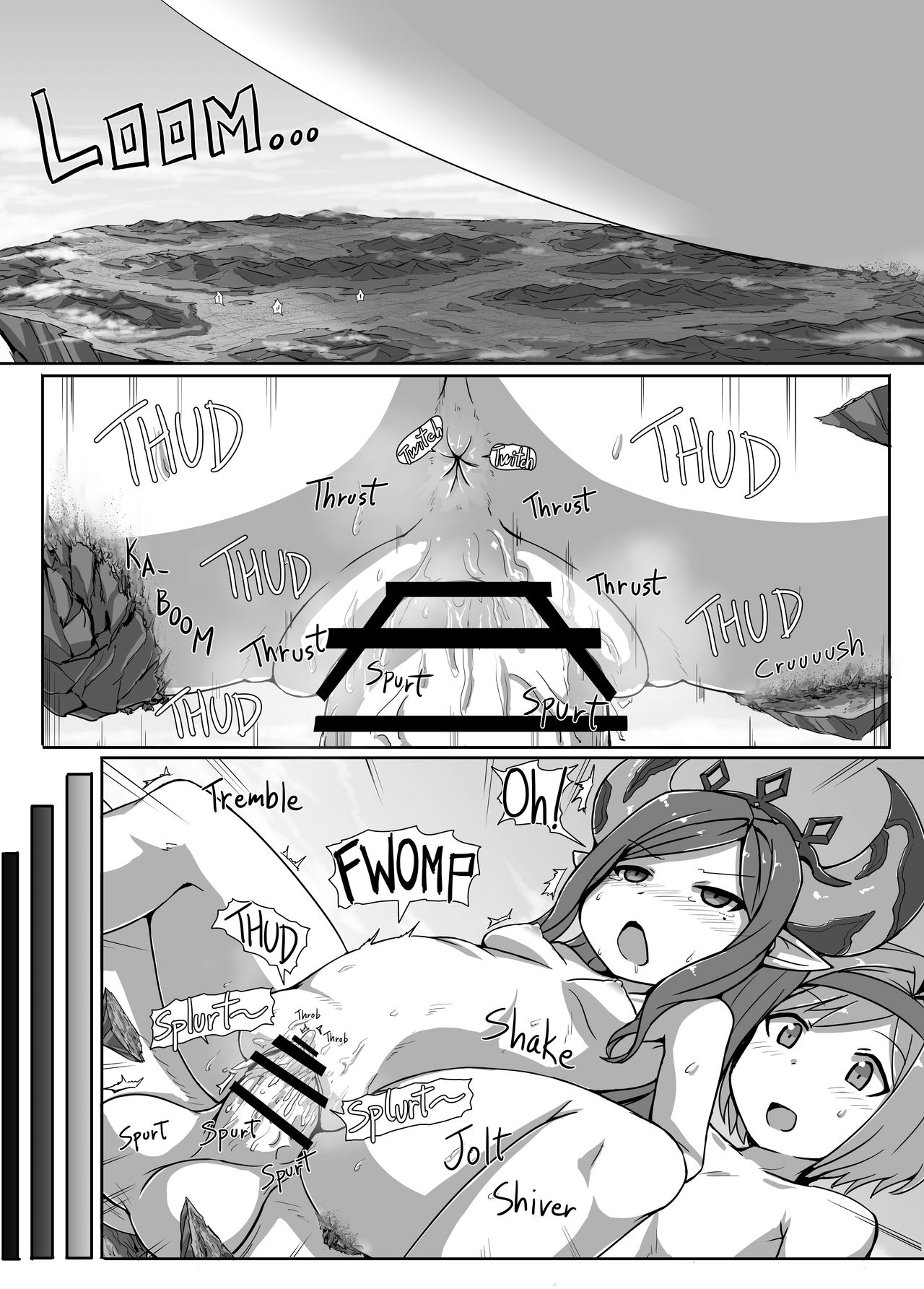 (C91) [おちこにうむ (寺田落子)] おおきくなるるめいや (グランブルーファンタジー) [英訳]