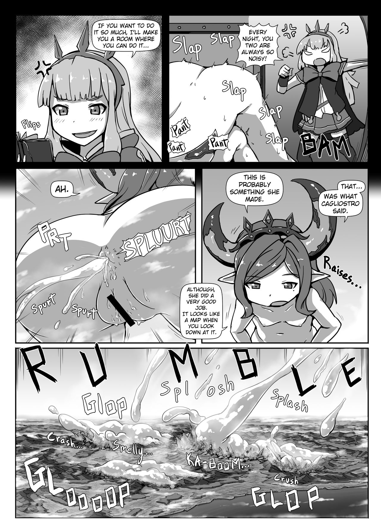 (C91) [おちこにうむ (寺田落子)] おおきくなるるめいや (グランブルーファンタジー) [英訳]