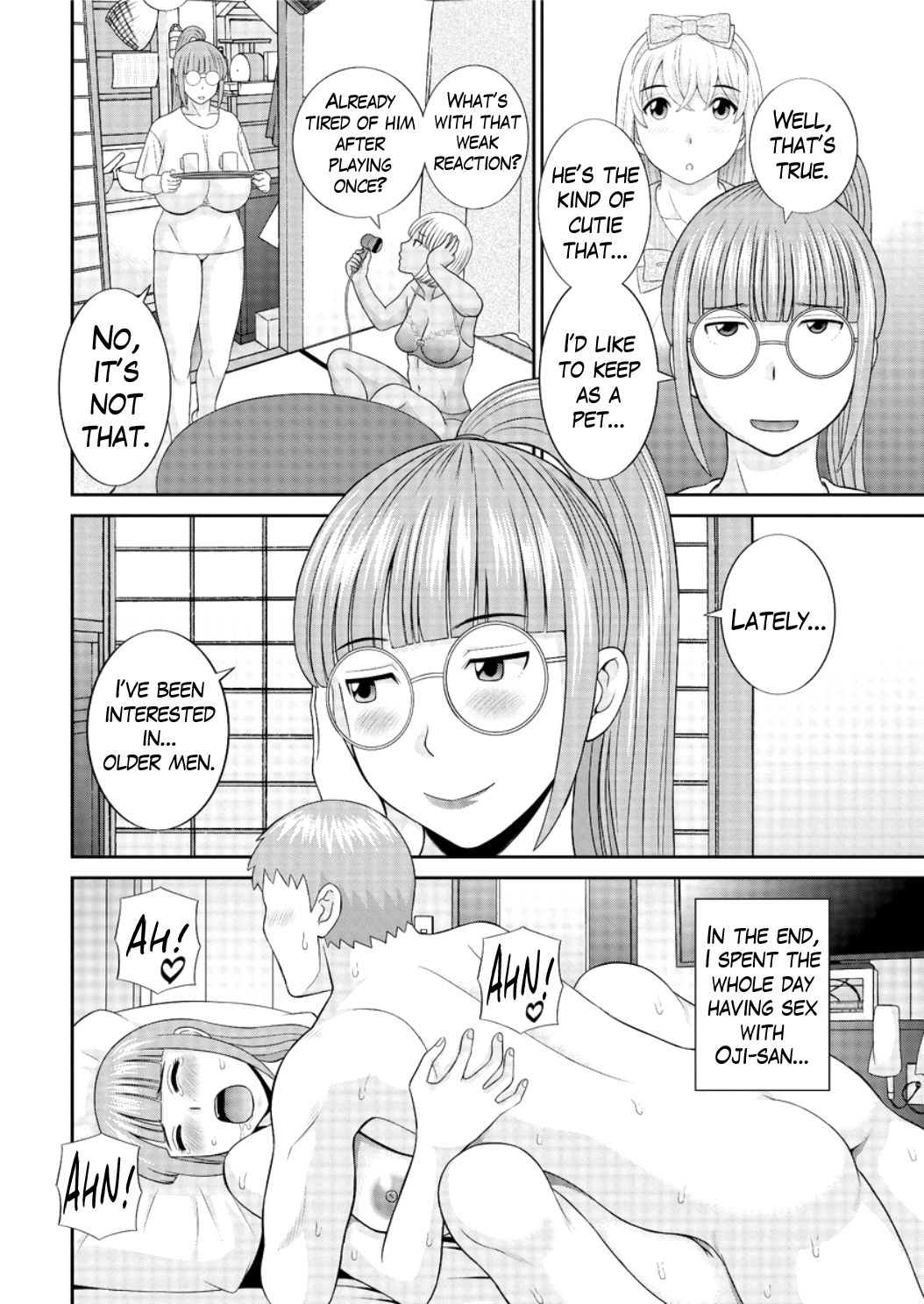 [かわもりみさき] めぐみさんは息子の彼女 第1-8話 [英訳]