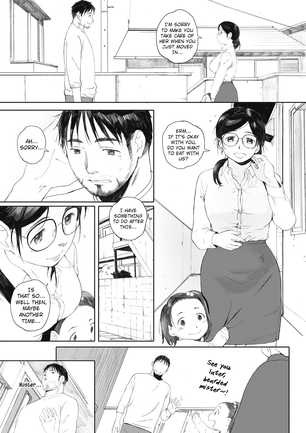 [荒井啓] お隣さんは恋わずらい (コミックホットミルク濃いめ vol.1) [英訳] [DL版]