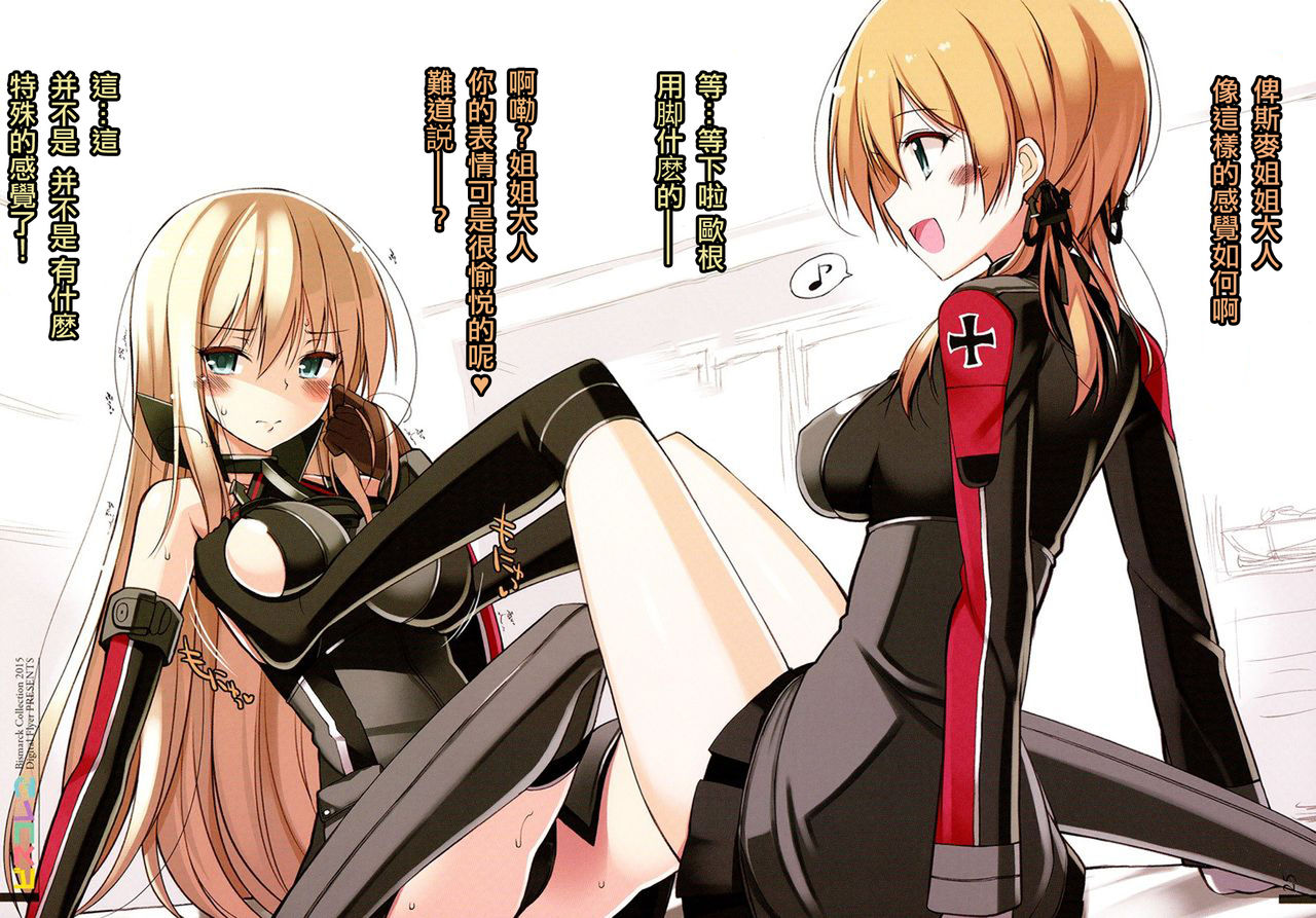 (C89) [Digital Flyer (大田優一)] ビスコレzwei -Bismarck Collection 2015- (艦隊これくしょん -艦これ-) [中国翻訳]