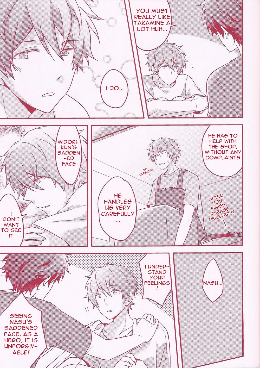 (brilliant days4) [POET (ポコス)] 高峯くんちのおなすくん (あんさんぶるスターズ!) [英訳]