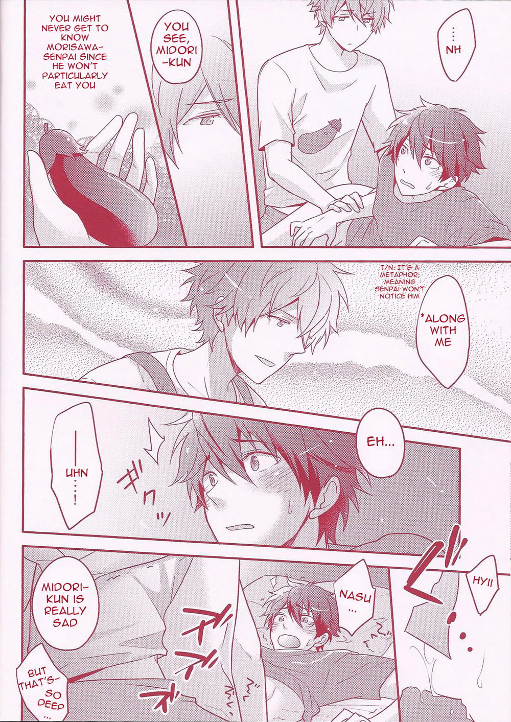 (brilliant days4) [POET (ポコス)] 高峯くんちのおなすくん (あんさんぶるスターズ!) [英訳]