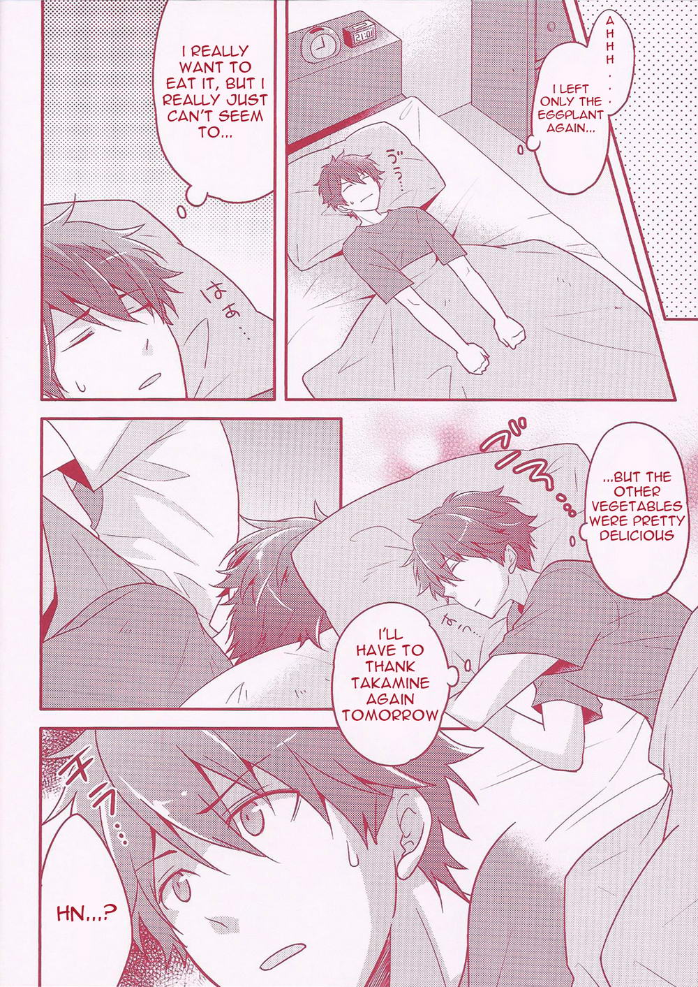 (brilliant days4) [POET (ポコス)] 高峯くんちのおなすくん (あんさんぶるスターズ!) [英訳]