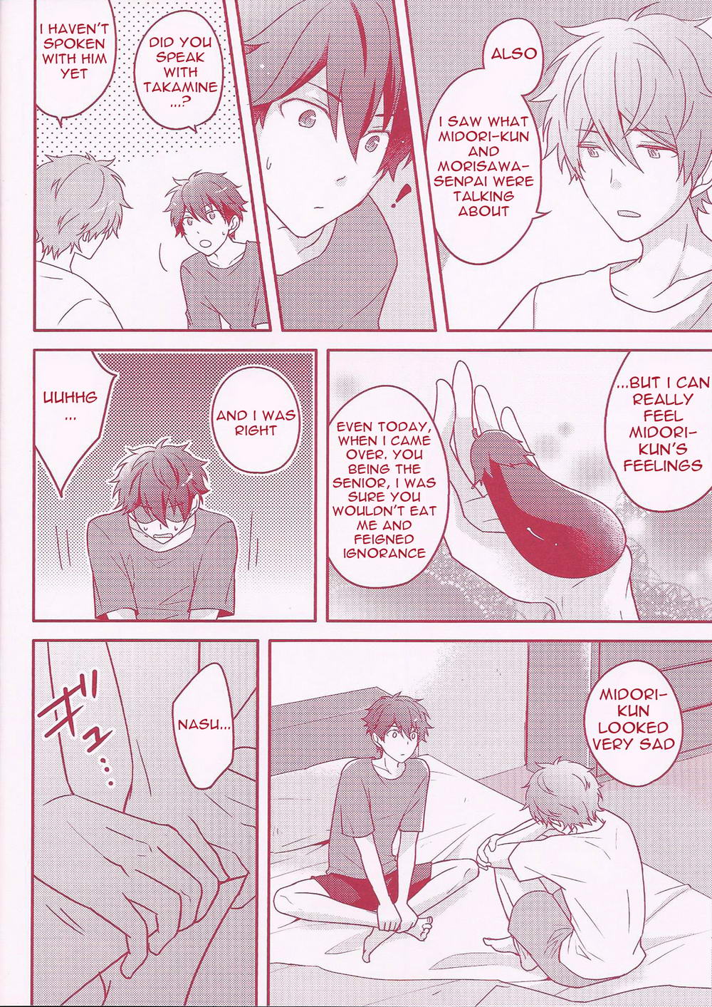 (brilliant days4) [POET (ポコス)] 高峯くんちのおなすくん (あんさんぶるスターズ!) [英訳]