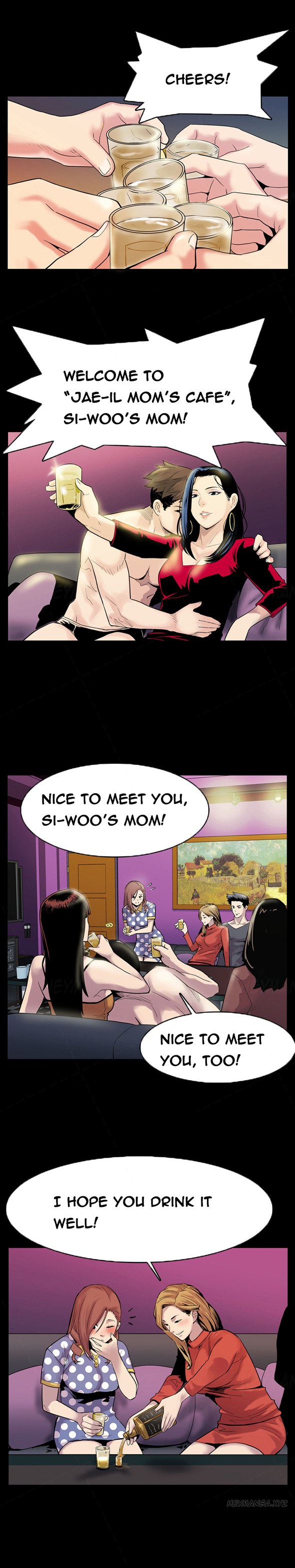 Moms Cafe Ch.1-9（英語）（継続中）