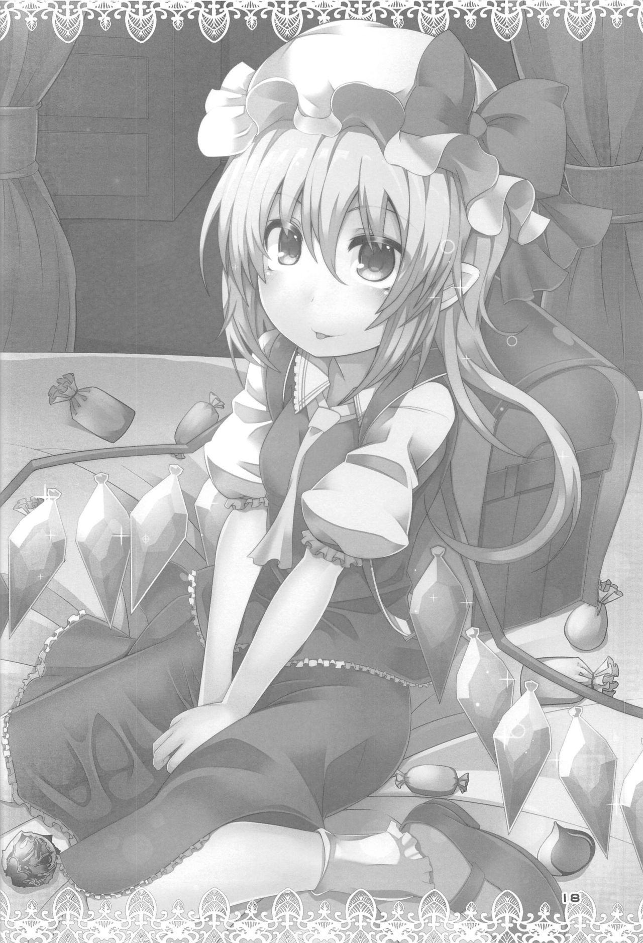(C91) [天使の羽 (蘭戸せる)] フランちゃんの催眠肉便器チャレンジ (東方Project)
