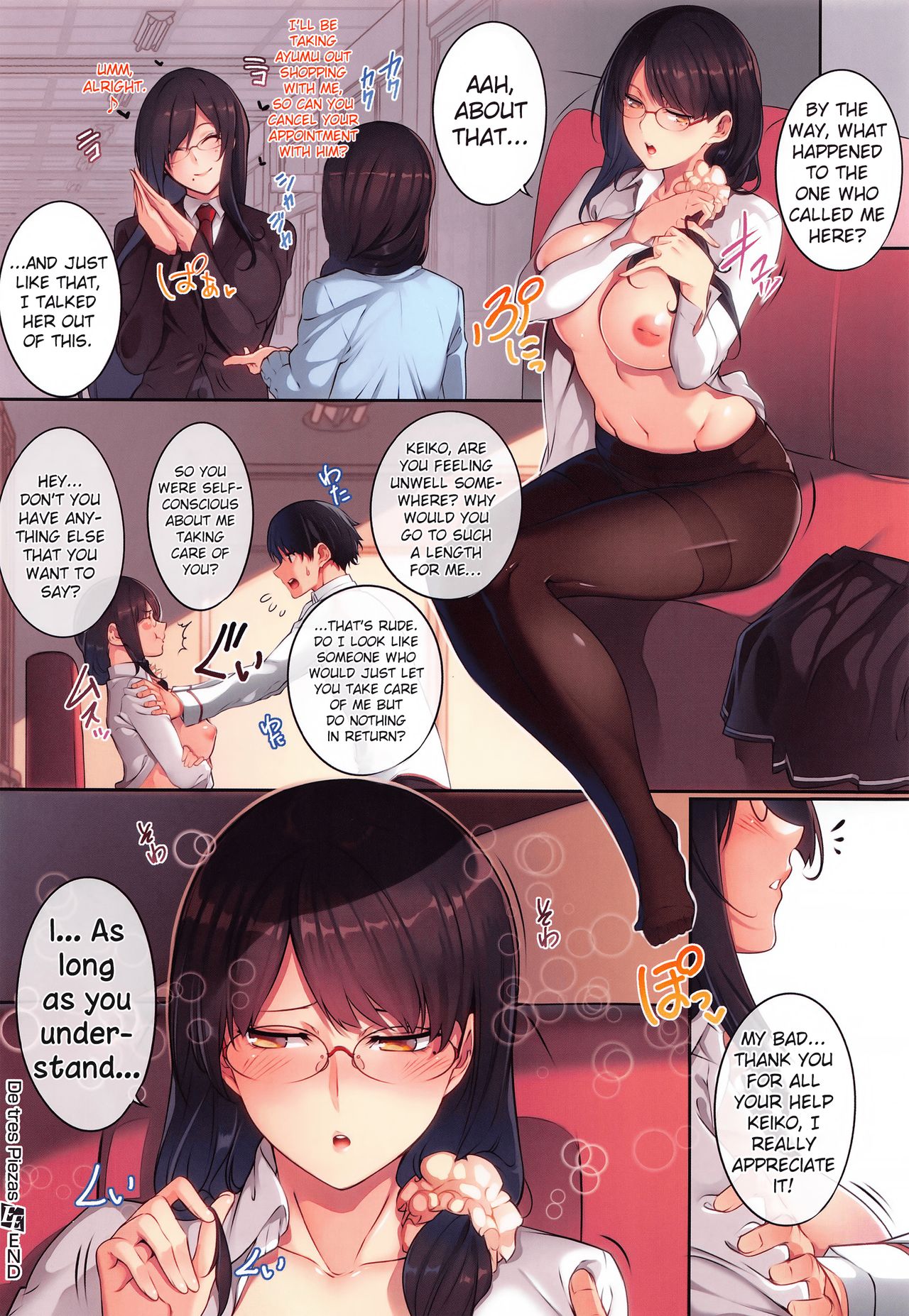 [ななお] De tres Piezas Primera | Three-pieces Ch.1 (コミック エグゼ 02) [英訳]
