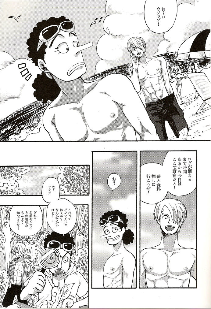 [GOMIX! (よいしょ53)] 真実からは嘘を。嘘からは真実を。 (ワンピース)