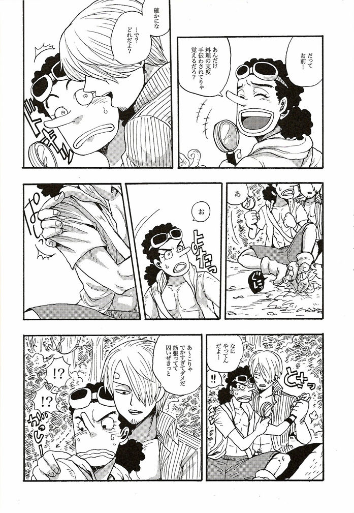 [GOMIX! (よいしょ53)] 真実からは嘘を。嘘からは真実を。 (ワンピース)