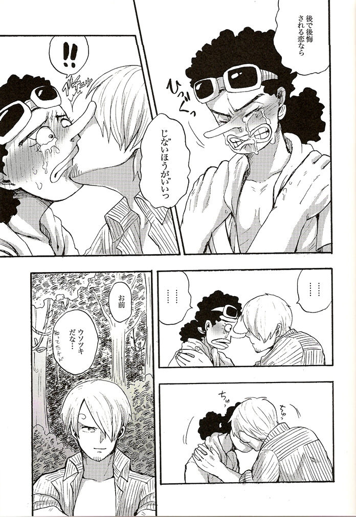 [GOMIX! (よいしょ53)] 真実からは嘘を。嘘からは真実を。 (ワンピース)