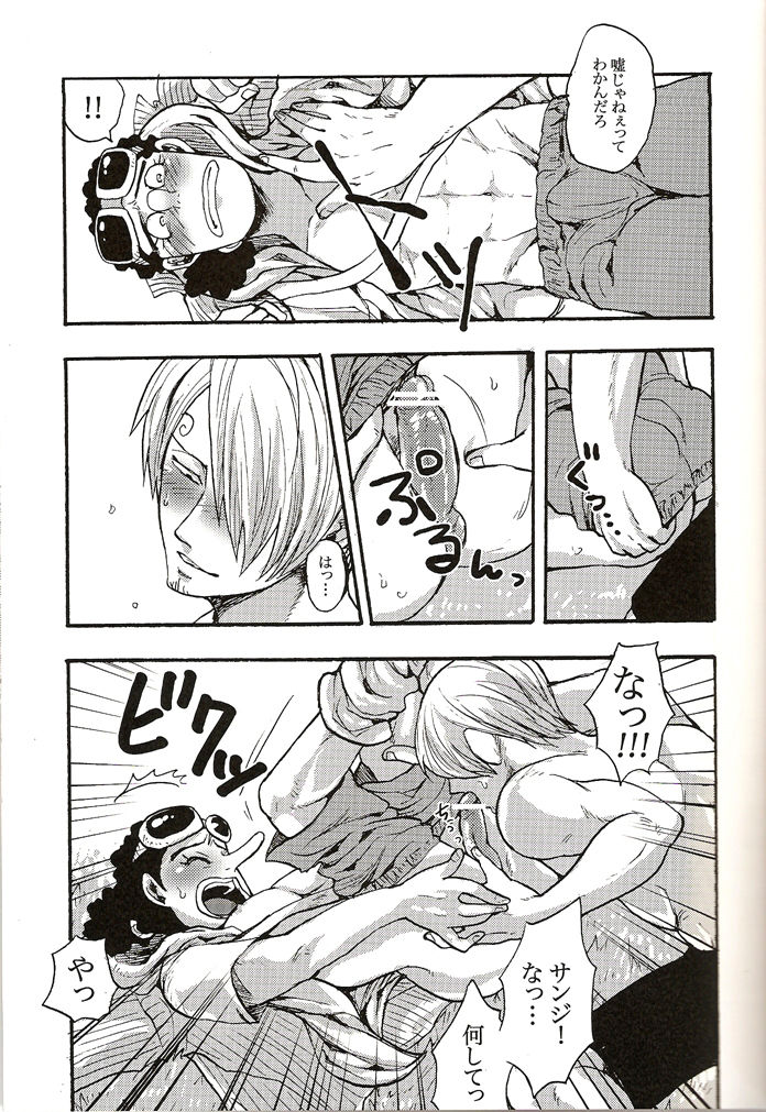 [GOMIX! (よいしょ53)] 真実からは嘘を。嘘からは真実を。 (ワンピース)