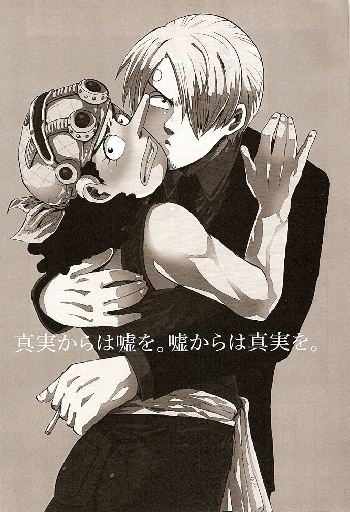 [GOMIX! (よいしょ53)] 真実からは嘘を。嘘からは真実を。 (ワンピース)