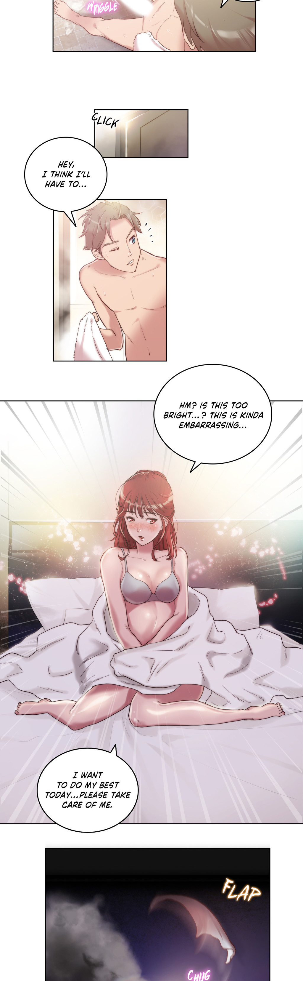 [BYMAN]セックスナイト-エロティックな官能性と知覚Ch.1-14（英語）（継続中）