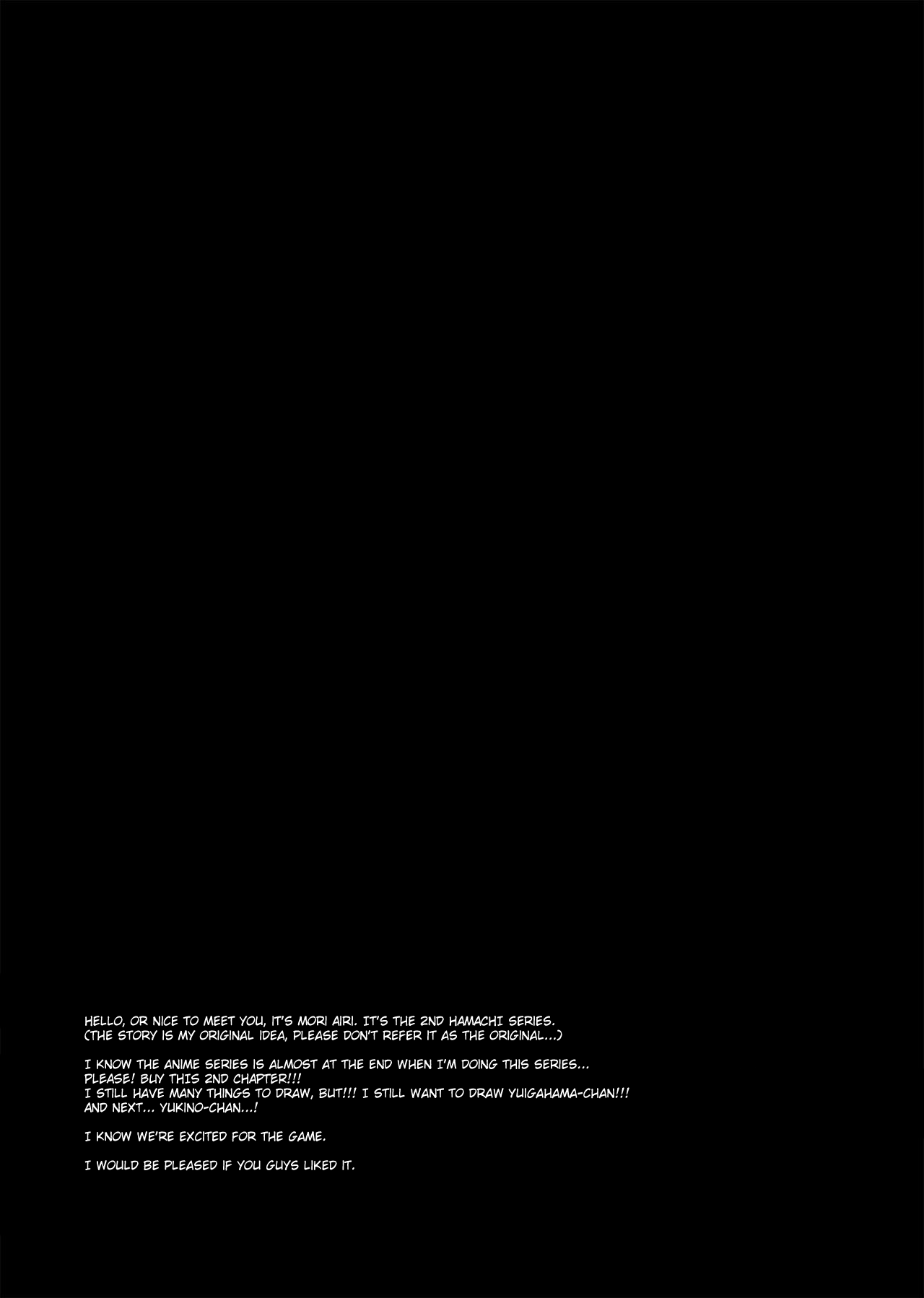 (サンクリ60) [moriQ (森あいり)] 最低!キモい!…でも、好き (やはり俺の青春ラブコメはまちがっている。) [英訳]