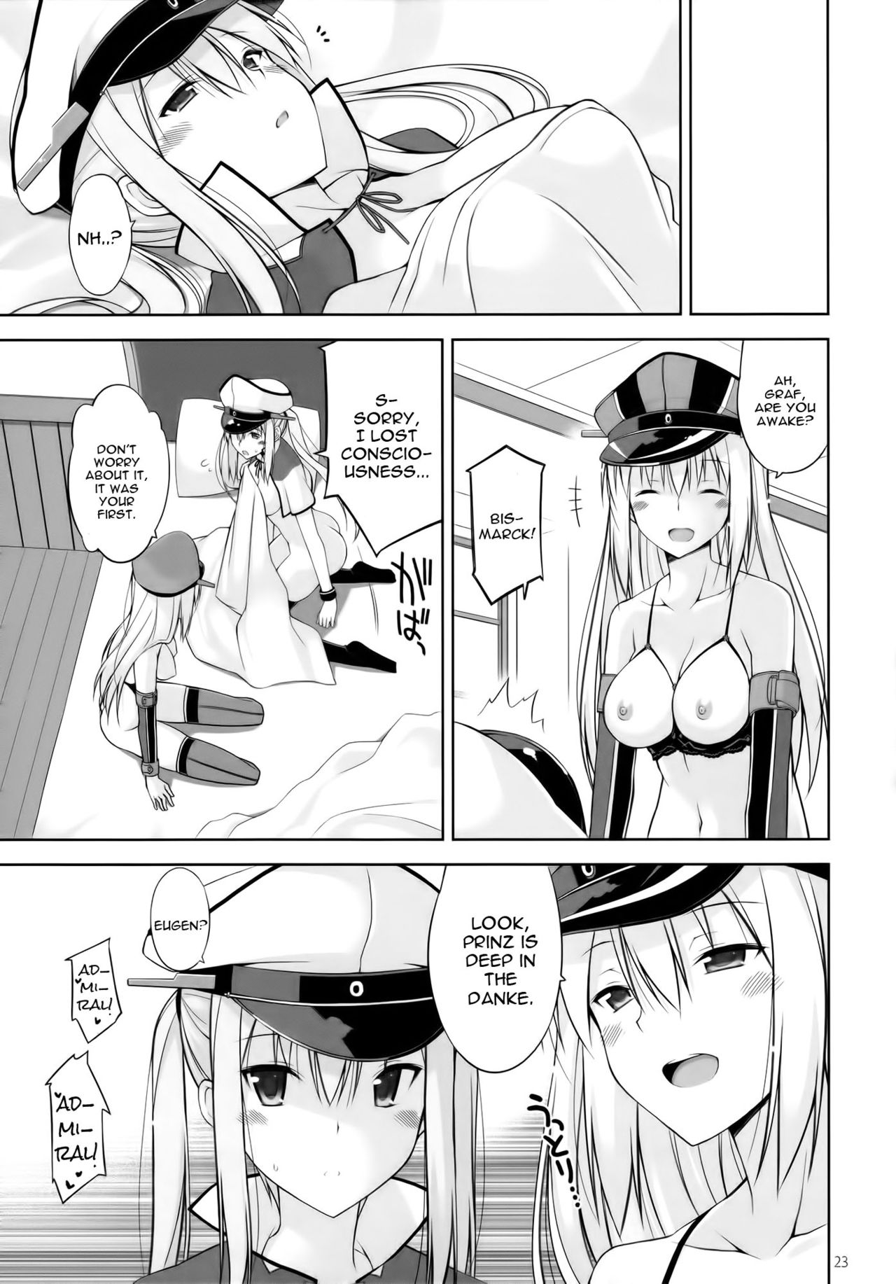(C90) [Digital Flyer (大田優一)] DANKE+SCHON (艦隊これくしょん -艦これ-) [英訳]