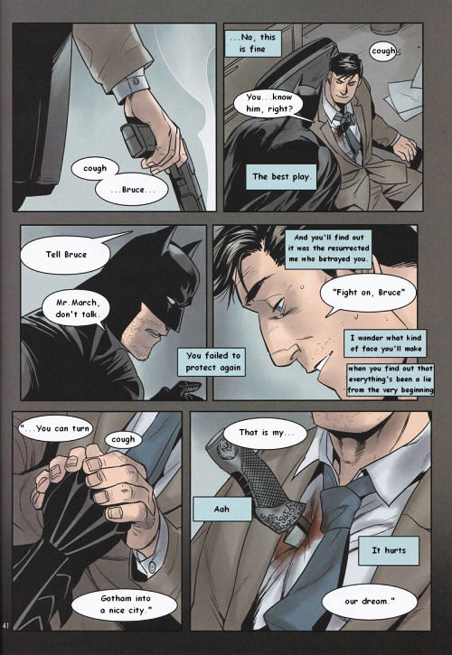 (C84) [下水道めがね (じろう)] Reflection (Batman) [英訳]