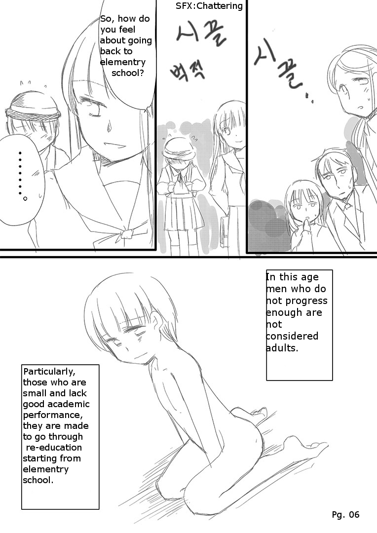 [恥辱庵] 包茎男子落第再教育法 [英訳]