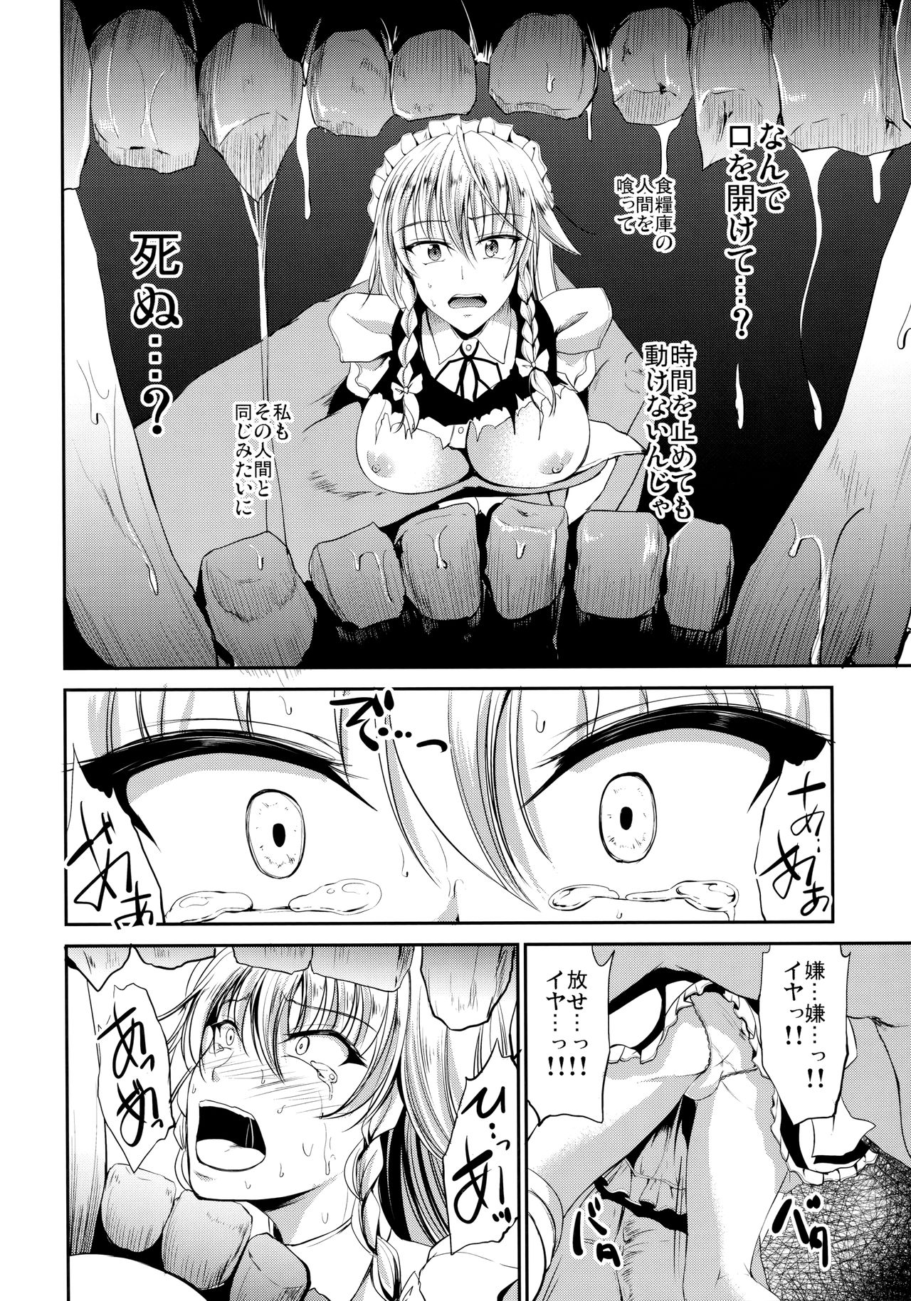 (C90) [らふれしあ (キャンベル議長)] 侵入者 (東方Project)