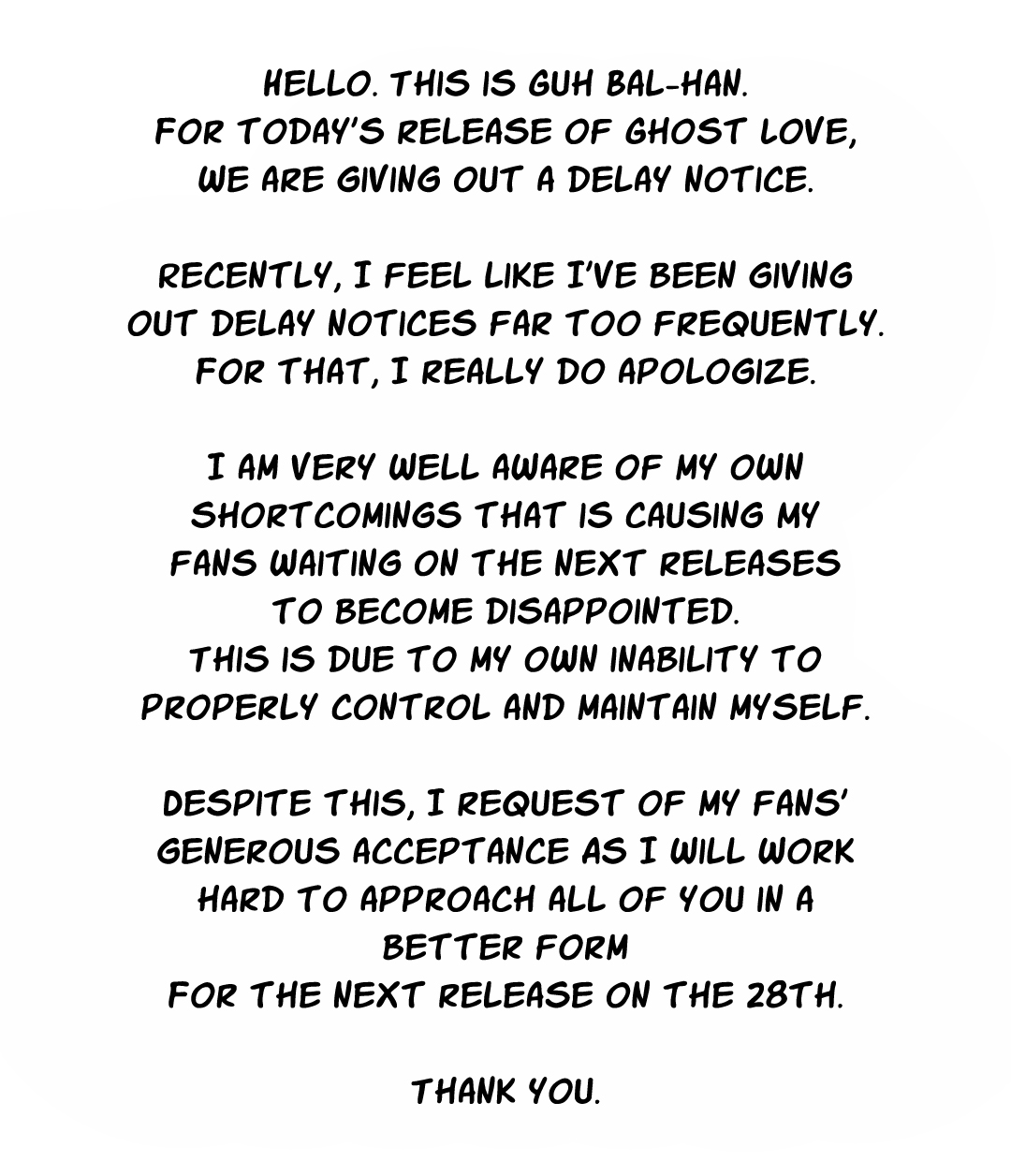 Ghost Love Ch.1-23.5（英語）（YoManga）（継続中）
