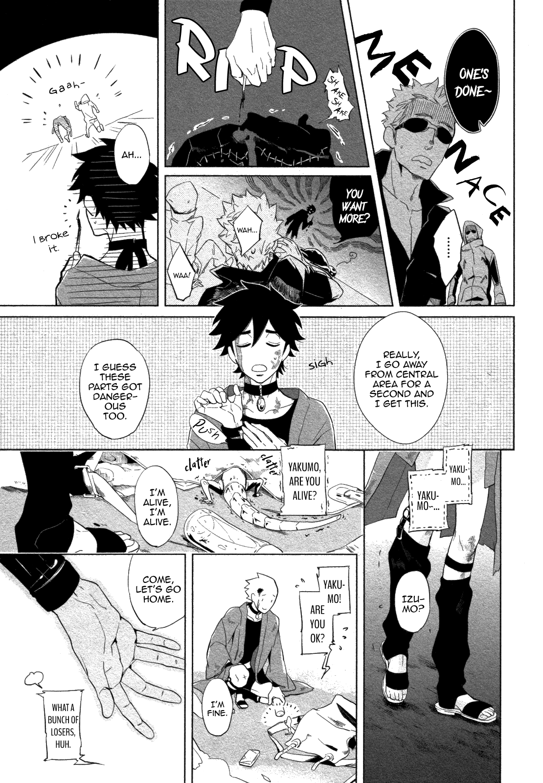 [ハジ] DOUBLE HOUND [英訳]