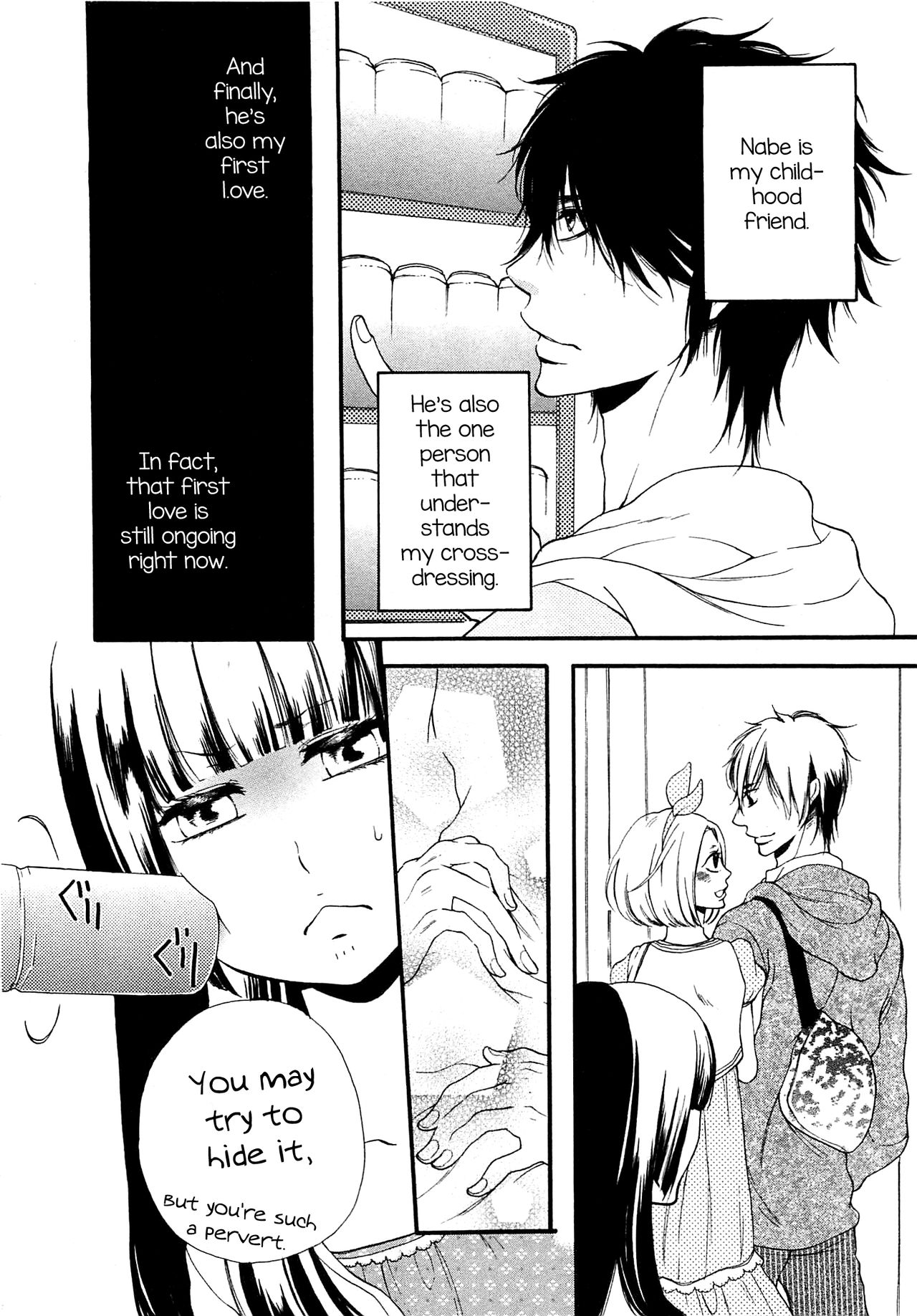 [夏目かつら] 桃色男の娘 第1-5話 [英訳]