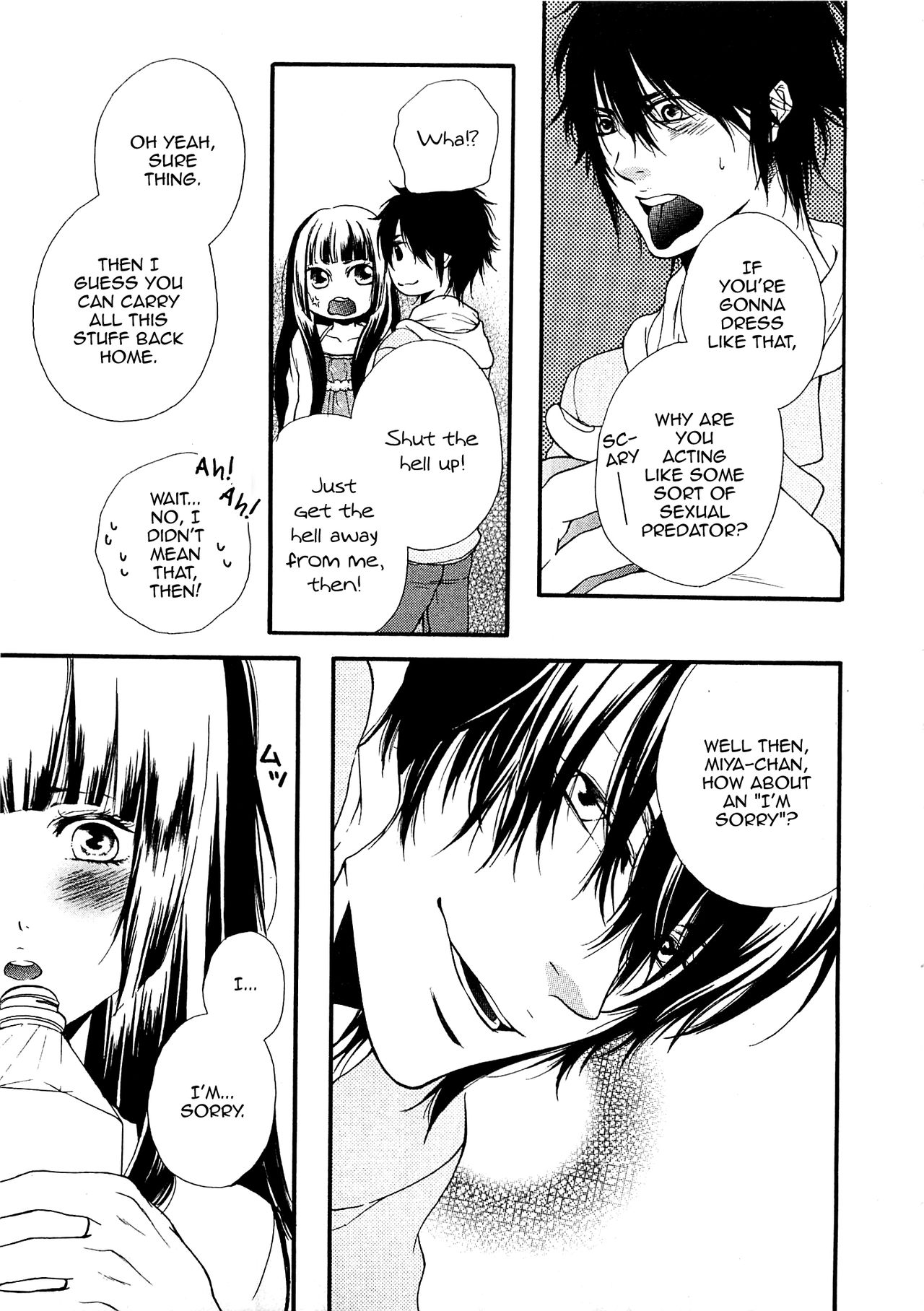 [夏目かつら] 桃色男の娘 第1-5話 [英訳]